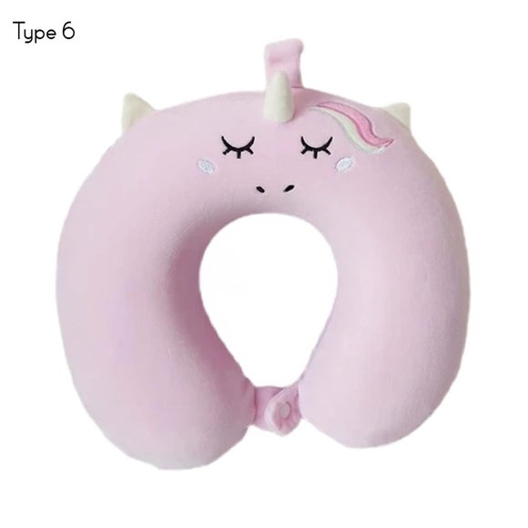 Travel Neck Pillow Memory Foam Comfortable Washable Cover ﻿ - Picture 8 of 8